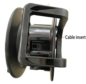 Outdoor 250m Metall Tactical Spool Glasfaser kabeltrommel Für Glasfaser kabel 2km Trommel