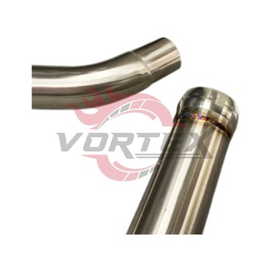 ท่อแคทดาวน์ไพพ์แบบไหลสูง Vortex 304 สำหรับ Mercedes-Benz GL63 GLS63 ML63 GL550 GLS550 ML550 ปี 2012–2019 พร้อมแผ่นกันความร้อน - Product Image 3