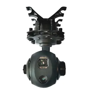 Mini drone gimbal, mini drone tgd05t3 zoom óptico 5x eo + ir dual-sensor câmera ip para drone/uav gimbal câmera, carga de pagamento