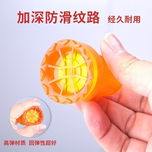 Hua Ensheng Foot Mat For Walking Sticks Orange Non Slip Rubber Tip Cover 50g Model 212121 - Product Image 4