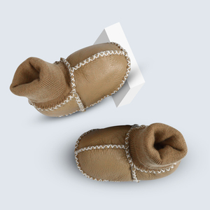 Zapatitos <span class=keywords><strong>de</strong></span> piel <span class=keywords><strong>de</strong></span> oveja australiana <span class=keywords><strong>para</strong></span> bebé, calcetines botines <span class=keywords><strong>de</strong></span> piel <span class=keywords><strong>de</strong></span> cordero <span class=keywords><strong>para</strong></span> preandantes - Product Image 4
