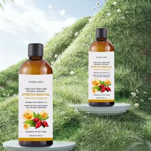 Potente crema orgánica para estrías con loción elástica Aceite esencial <span class=keywords><strong>de</strong></span> masaje corporal eficaz para la recuperación y eliminación <span class=keywords><strong>de</strong></span> la piel - Product Image 4