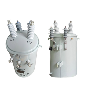 ตู้แปลงไฟฟ้าแบบจุ่มน้ำมันเฟสเดียวประสิทธิภาพสูง 10KVA 167KVA แบบติดตั้งบนเสา MV&HV 220V 380V - Product Image 3