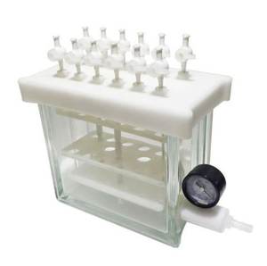 WEIAI <span class=keywords><strong>Lab</strong></span> 고체상 추출 장치 단백질 잔류농약 시험 식품 분석 12 24 <span class=keywords><strong>SPE</strong></span> 위치 진공 매니폴드 - Product Image 2