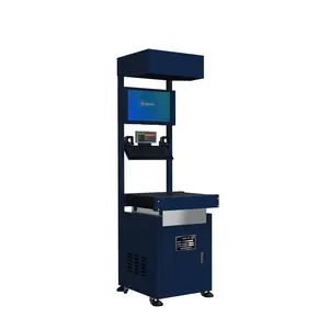 2 в 1 Автоматическая сканирующая машина для измерения веса для проверки и отслеживания посылки груза C9800V