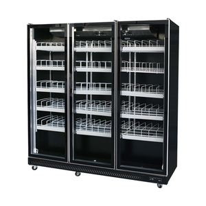 Réfrigérateur commercial à 3 portes vitrées pour boissons, vitrine réfrigérée verticale pour supermarchés et magasins de proximité - Product Image 3