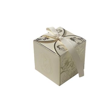 Sang Trọng Tùy Chỉnh Đám Cưới Nhỏ Sô Cô La Dragees Kẹo Giấy Hộp Quà Tặng Món Quà Ngọt Ngào Ủng hộ Hộp Giấy Bao Bì Cho Khách - Product Image 4