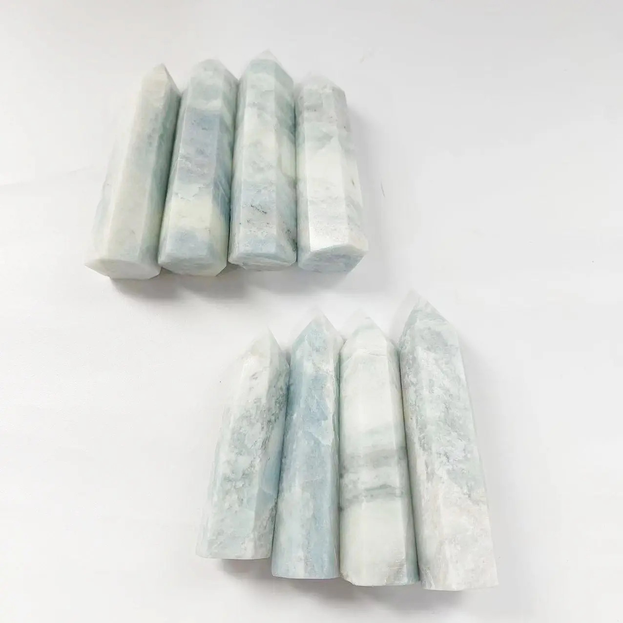 Hot Sale Wholesale Healing Crystals Stones Wands Tower Customized Polishing Aramid Pattern Points Crafts For Decoration