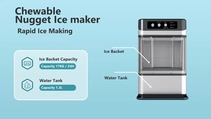 Máquina de Hielo Nugget de Acero Inoxidable Marca BLG, Producción Rápida de Hielo, Fácil de Limpiar, para Clubes de <span class=keywords><strong>Golf</strong></span>, Obtén <span class=keywords><strong>Ofertas</strong></span> Exclusivas - Product Image 4