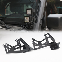 Support de montage de projecteur LED pilier de haute qualité pour Jeep Wrangler JK 2007 2017 Dual Cube LED Work Lights
