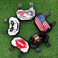 Épaulettes PBT personnalisées avec protecteur arrière Nouvelle plaque arrière de football américain et coussinets lombaires de rugby Équipement de protection