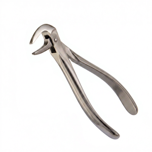 Pinzas de Extracción Dental Bk Industries para Raíces Inferiores Fig. 74, Agarre Moleteado Plateado, Instrumento Manual Clase II, Certificado CE, Mandíbula 30 - Product Image 2