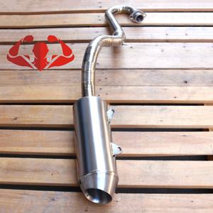 Tuyau d'échappement complet en titane pour <span class=keywords><strong>Yamaha</strong></span> YFz 450R/450x 2009-2025 - Product Image 3