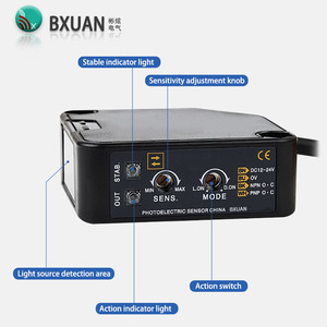 Bxuan e3jk 220V hồng ngoại Detector NPN PNP đầu ra IP67 dài phạm vi cảm biến quang điện khuếch tán phản xạ cho cảm biến <span class=keywords><strong>laser</strong></span> - Product Image 2