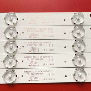 Bande lumineuse LED pour téléviseur HX-NO.701 CRH-K483535T0511R53G-REV1.2 pour 48S1 LED48C8I LED Strips - Product Image 4