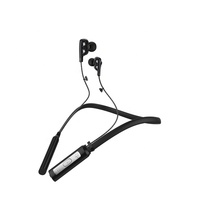 Audífonos Inalámbricos Bluetooth Ld4 con Dos Altavoces, Auriculares de Metal con Banda para el Cuello