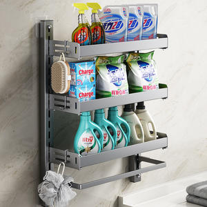 Scaffale Portaspezie in Metallo per Cucina e Bagno, Organizzatore per <span class=keywords><strong>Detersivi</strong></span>, Accessori da Cucina Bestseller - Product Image 1