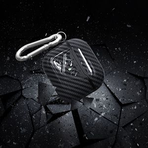 Étui de protection antichoc en TPU avec motif carbone de luxe pour accessoires d'écouteurs <span class=keywords><strong>AirPods</strong></span> Pro <span class=keywords><strong>3</strong></span> - Product Image 5