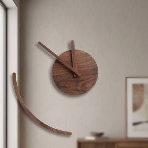 Premium Wooden Art Deco <b>Wall</b> <b>Clock</b> Home Decor <b>Silent</b> Quartz Waterproof Customizable Size Needle Antique Style Wedding Gift - Product Image 3