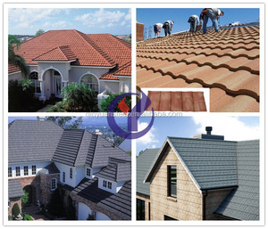 Materiales de construcción de tejas metálicas revestidas de piedra impermeables de calidad de fabricación de China al mejor precio para la construcción de casas - Product Image 4