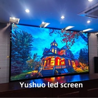 3D efecto visual LED Video pared remolque pantalla LED interior película LED paneles de visualización