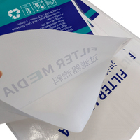 Sacs tissés en polypropylène vierge PP 100% personnalisés, imprimés en héliogravure, recyclables et réutilisables pour la farine, les engrais, les aliments pour animaux et l'agriculture