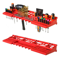 Système d'étagères de rangement mural en plastique pour garage et atelier, 68 pièces, 1152x780mm, avec boîtes à outils murales