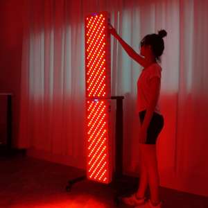 Pantalla táctil MDL TGA certificada de grado médico para terapia de luz infrarroja cercana y roja 660nm 850nm Panel de terapia de luz para yoga - Product Image 6