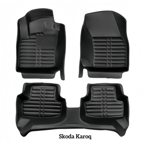 Alfombrillas de Lujo Premium 5D con Pelo Tufted Ecológicas para Skoda Superb (2008-2015) - Absorbentes de Sonido, Suaves al Tacto y Antideslizantes - Product Image 5