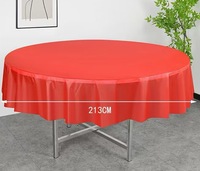 Nappe Ronde Sur Mesure en PVC Blanc pour Mariages et Événements – Vente en Gros à Prix Abordable