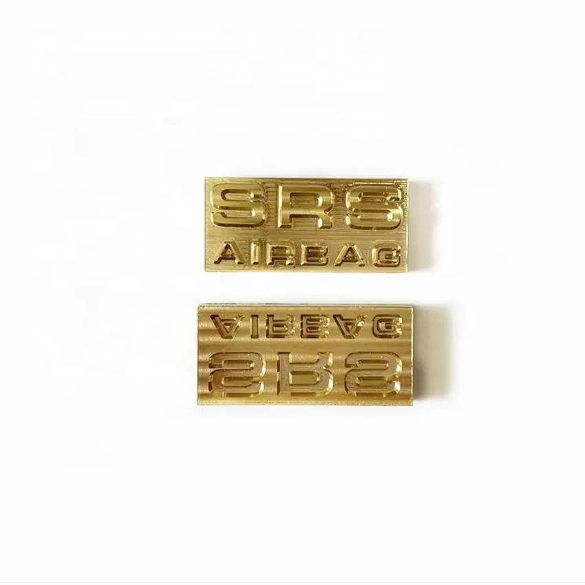 3D SRS Brass Mould Logo brass mould hot stamping machine mold SRS mould