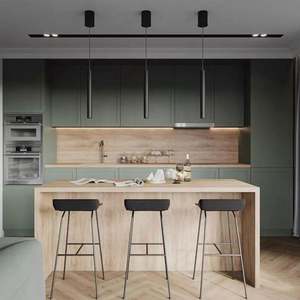 Whole House Modular Kitchen <b>Cabinets</b> Shaker Doors Personal Customization High Quality DIY Kitchen Units Drawer Basket Included - Product Image 2
