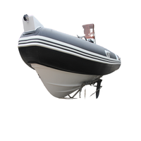 Kayak à ribs en fibre de verre de 16 pieds (480 cm) – Bateau pneumatique à ribs en PVC populaire pour la pêche – Meilleure vente