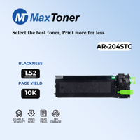 Cartouche de toner compatible MaxToner AR204STC AR-204STC Japon pour copieurs Sharp AR-2718 2818 2820 2918 2921 5015 5120 5220
