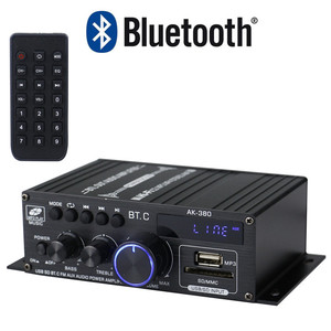 Amplificador AK380 de 12V para Auto y Hogar, en Color Azul, Fabricado en Metal, Ideal para Comercio Electrónico Transfronterizo - Product Image 4