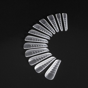Plastic <b>Nail</b> Dual Forms Quick Building <b>Nail</b> Tip <b>Extension</b> Mold for Gel Manicure - Product Image 2