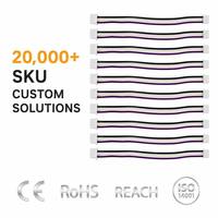 Kabel Harness Presisi PH2.0 Inti Tembaga 2-12Pin PVC/Nylon untuk Peralatan Komunikasi Perangkat Elektronik Industri