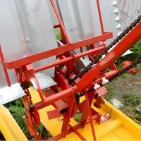 Repiqueuse de riz manuelle à deux rangs, durable et haute productivité, avec garantie de 3 mois, pour utilisation sur les rizières humides