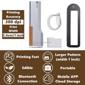 EVEBOT - Bolígrafo Impresor 3D de Alimentos Portátil, Impresora de Pasteles DIY, Máquina de Impresión Comestible para Galletas, Pan, Café, Latte Art - Product Image 2