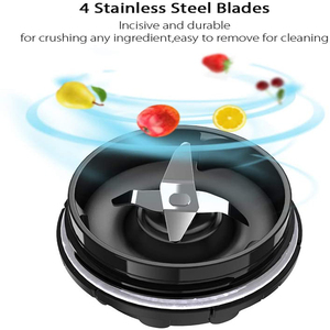 Hachoir à Aliments Multifonctionnel de Qualité, Nouveau Design, Appareil <span class=keywords><strong>Électroménager</strong></span>, 2 Vitesses, Mini Mixeur Électrique 2-en-1 en Plastique - Product Image 4