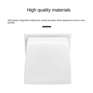 QIEXEIN Modern Square Air Conditioner <strong>Vent</strong> ABS <strong>Plastic</strong> Ceiling Air <strong>Vent</strong> <strong>Cover</strong> for HVAC System for Warehouse Living Room Basement - Product Image 2