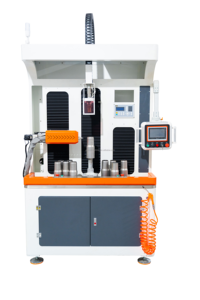 เครื่องตัดคอวงแหวน CNC สายการผลิตเทอร์โมสสำหรับอุปกรณ์การผลิตขวดขึ้นรูปสุญญากาศสำหรับผลิตภัณฑ์โลหะ - Product Image 5