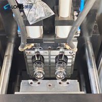 Nouvelle machine de soufflage de bouteilles PET/PP semi-automatique LONES LS-B3l à haute productivité avec PLC Mitsubishi 1000BPH