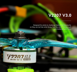 มอเตอร์ T-MOTOR V2207 V3.0 ขายดี มินิขนาดเล็ก 24V 48V 1000W ความเร็วรอบสูง มอเตอร์ไร้แปรงถ่าน Bldc - Product Image 5
