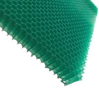 PC Polycarbonate Panneau en nid d'abeille Table de travail de découpe laser en plastique Plate-forme de machine CNC
