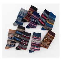 Chaussettes de sport unisexes en tricot épais, de haute qualité, courtes, pour la course à pied, l'exercice hivernal, antidérapantes, avec logo personnalisé