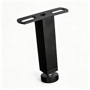 Pieds de nivellement pivotants, niveleurs de meubles réglables avec base en caoutchouc, pieds articulés pour table, chaise, armoire, machine, canapé - Product Image 1