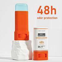 Déodorant Naturel en Stick pour Femme et Homme, Protection 48H Longue Durée, Rafraîchissant, Anti-Odeur, Réduit la Transpiration, Pour Aisselles Sensibles