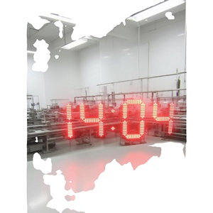 شاشة كبيرة من جانب واحد 12 بوصة بشاشة ليد توقيت ساعة العد التنازلي للماء موقت سباق للألعاب الخارجية - Product Image 1