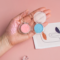 Maquillage pour les yeux de haute qualité, cosmétiques duchromes, Pigment caméléon, paillettes pressées, ombre à paupières